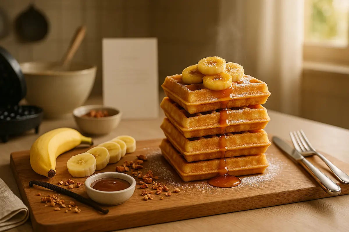 gaufres bananesques chicchew.fr