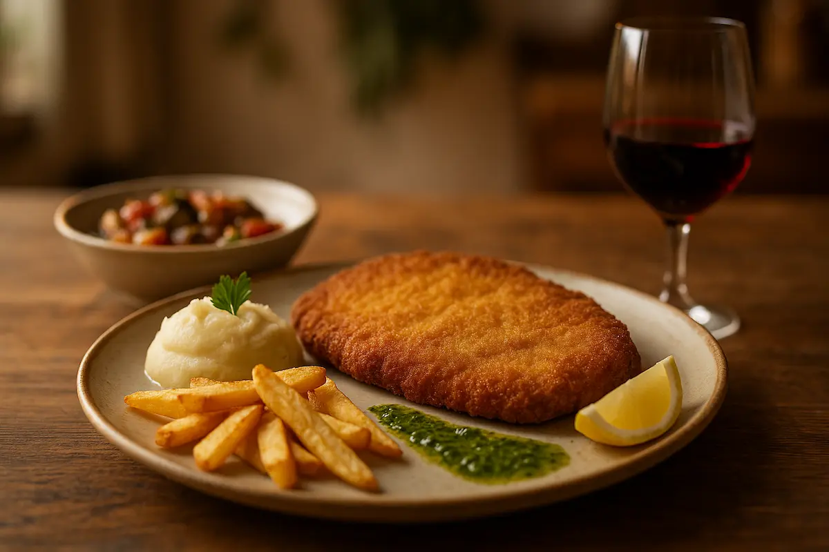 escalopes milanaise accompagnement