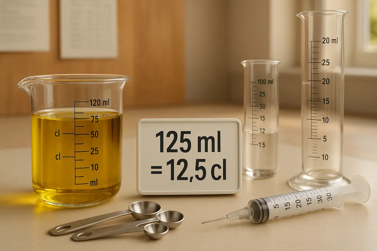 125 ml en cl
