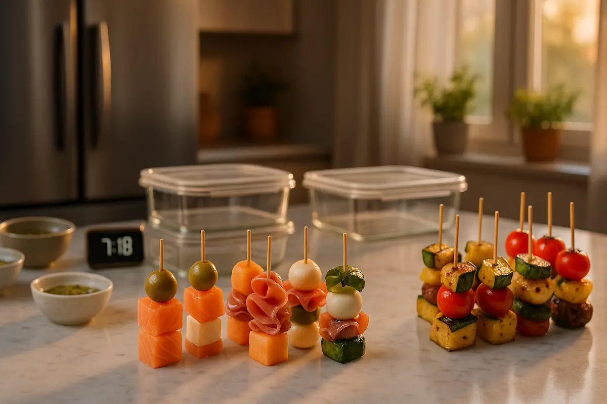 brochette apéro à faire la veille