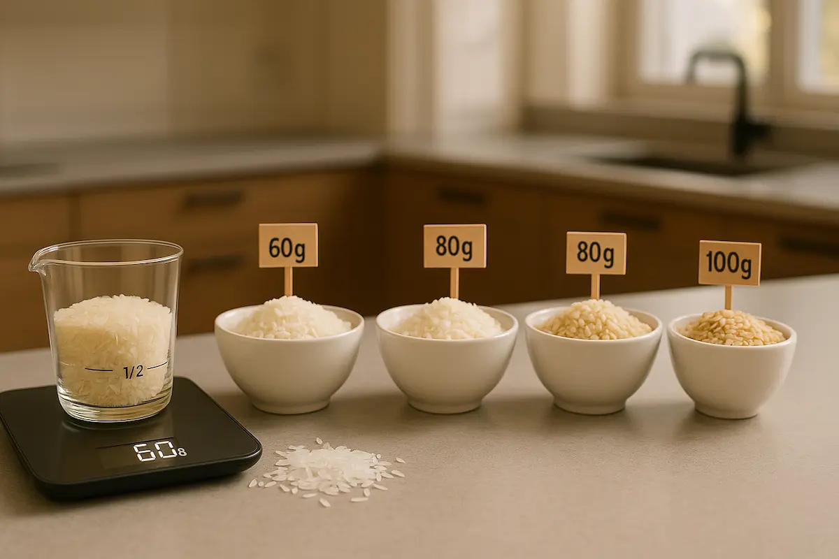 quantité de riz par personne