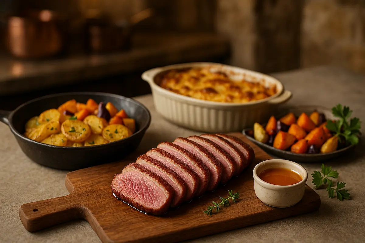 accompagnement magret de canard