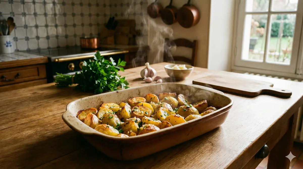 pommes de terre sarladaises au four