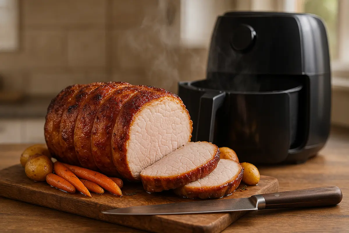 roti de porc air fryer