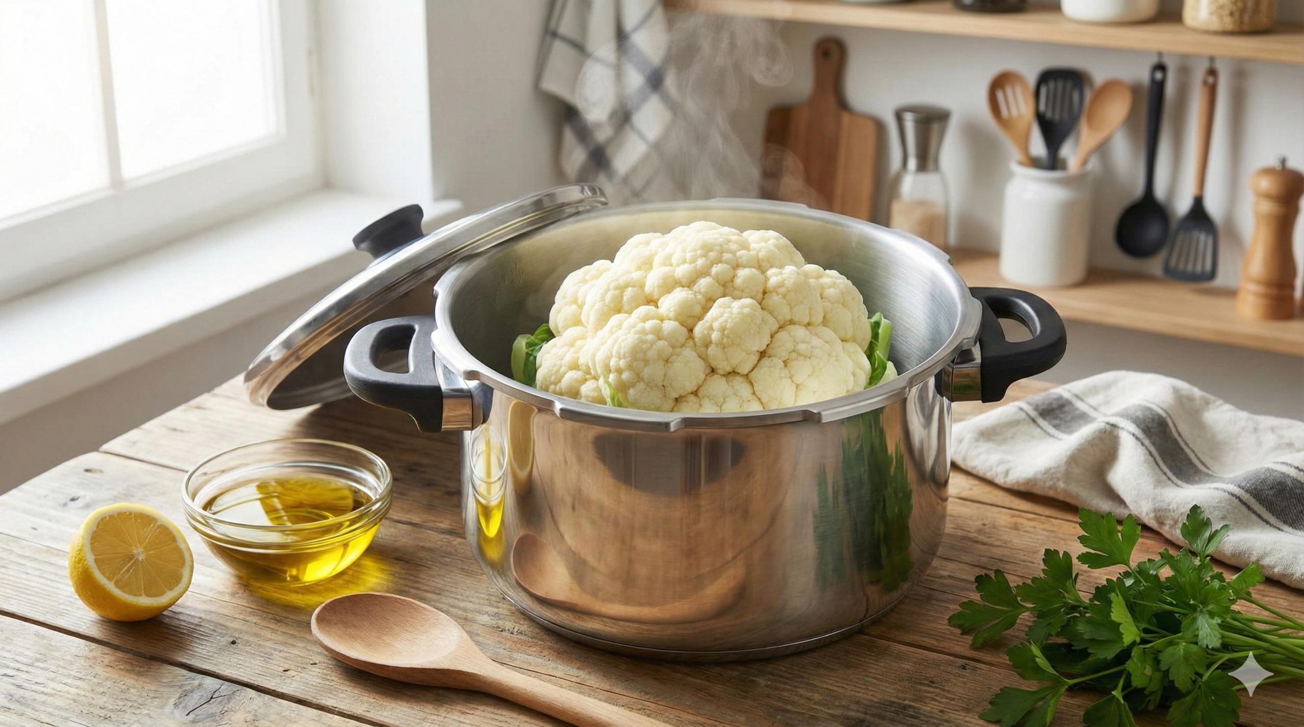 cuisson chou fleur cocotte minute