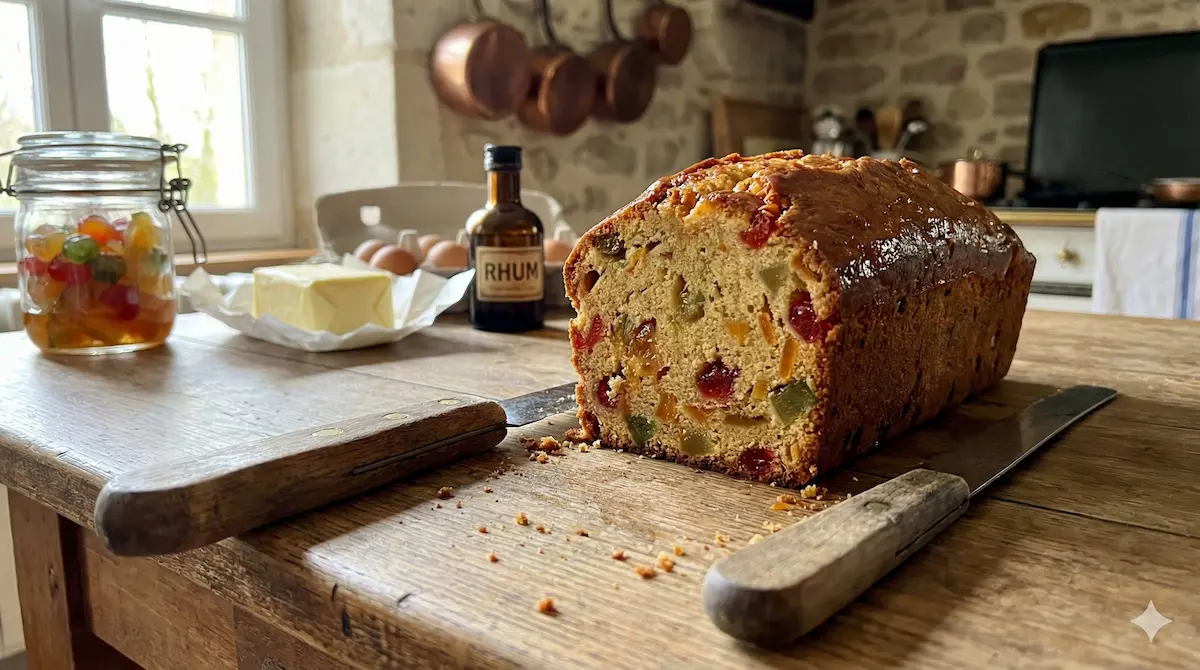 recette cake aux fruits confits Cyril lignac