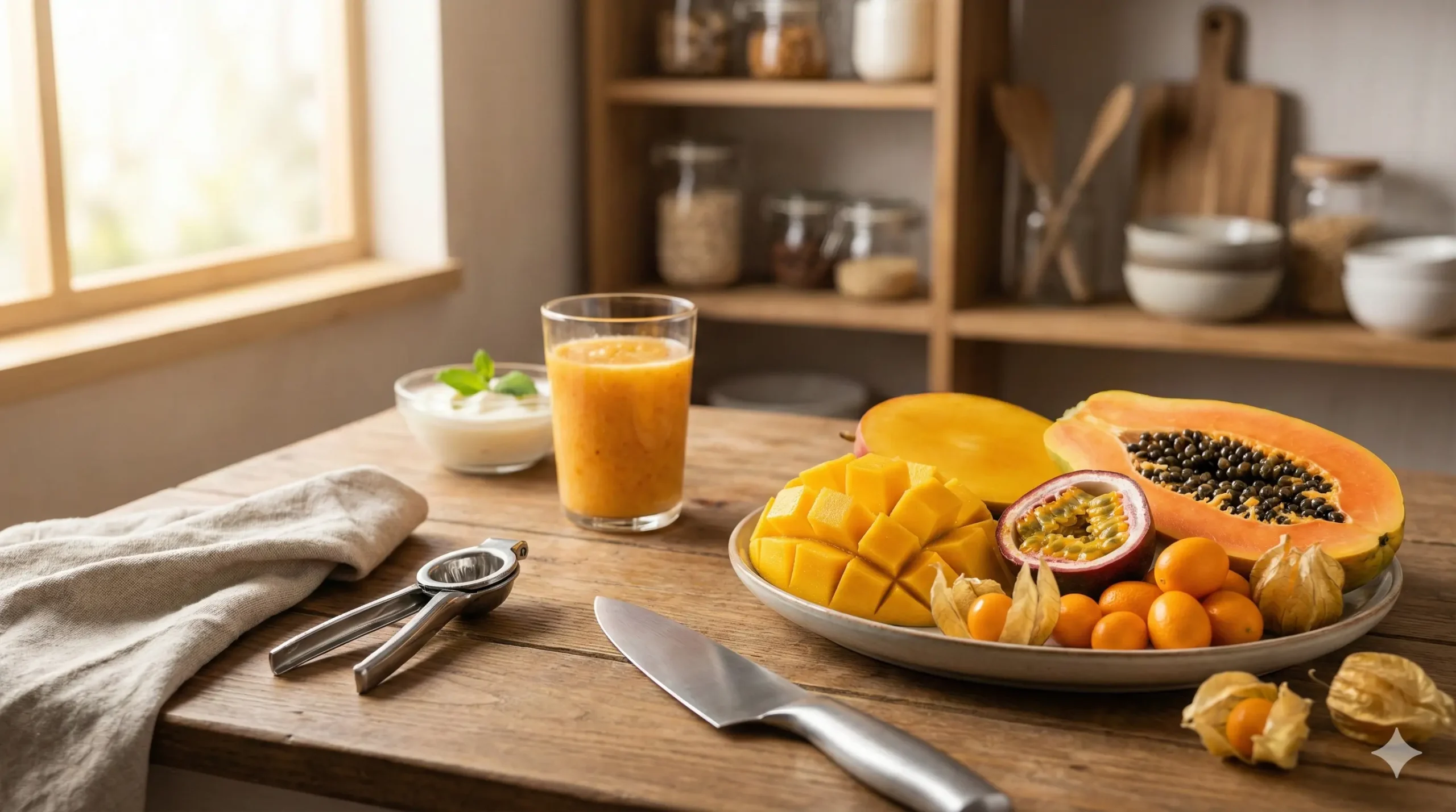 fruit exotique orange