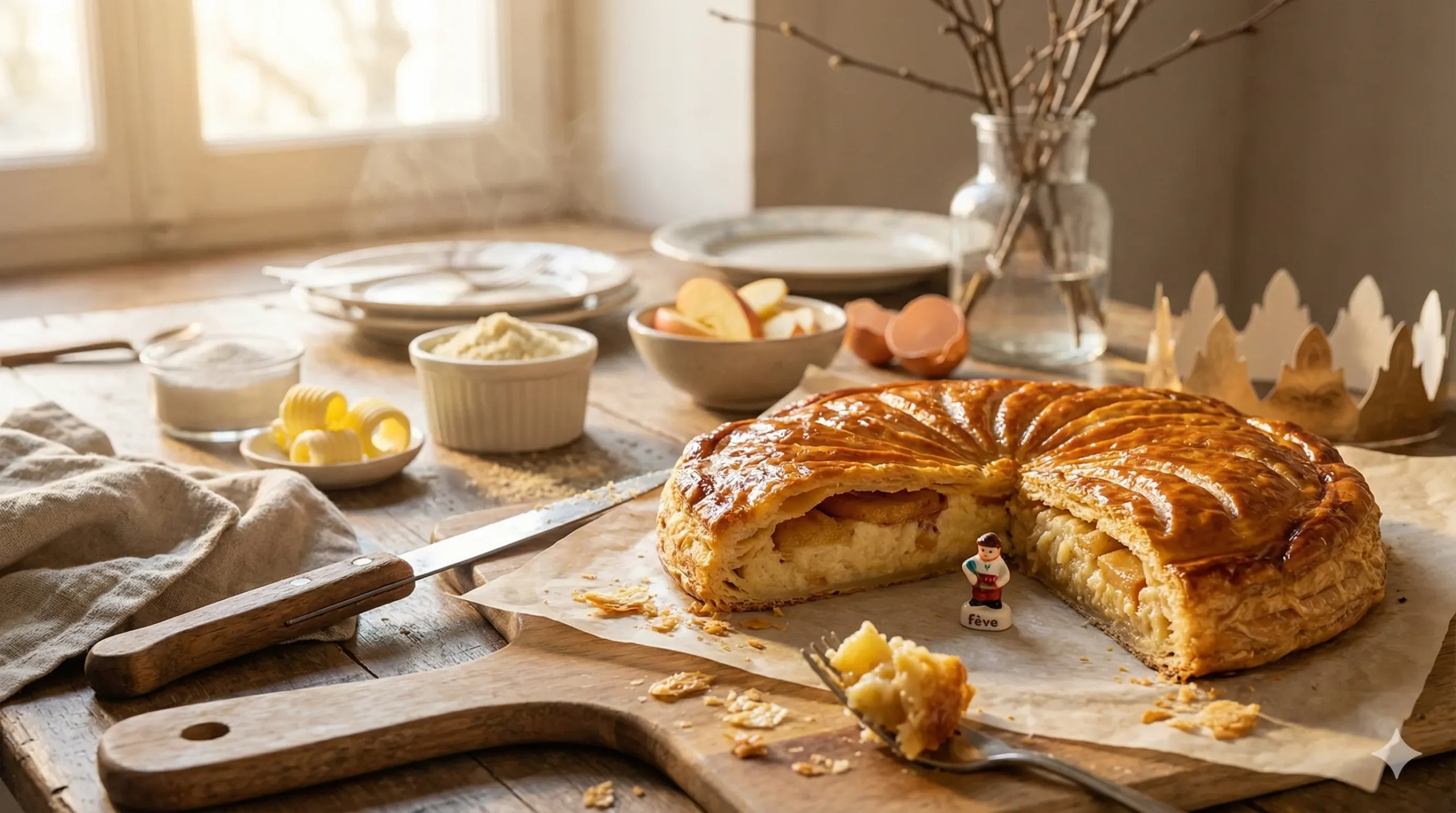 galette des rois pommes frangipane