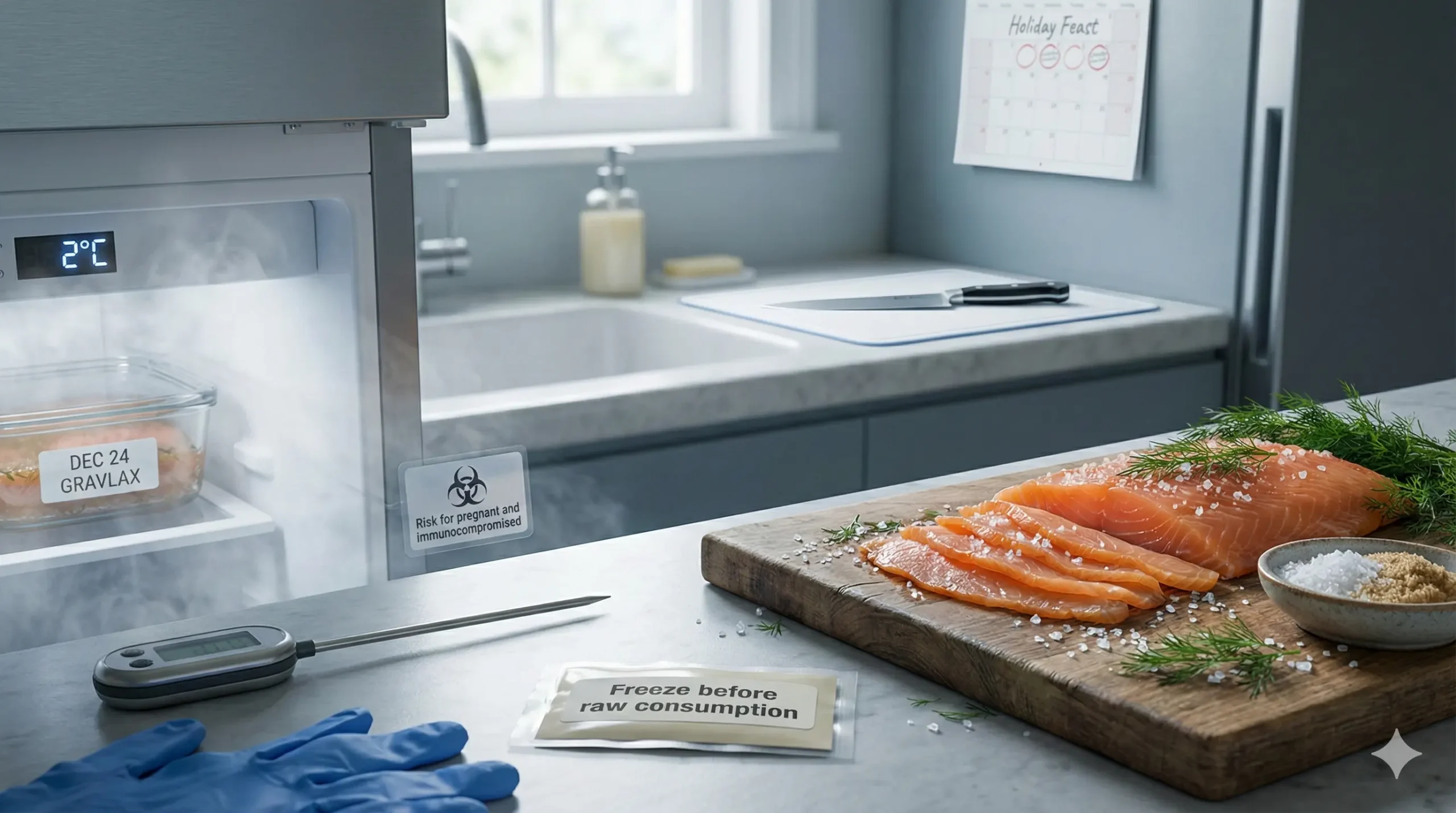 saumon gravlax danger