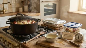 comment réchauffer une choucroute