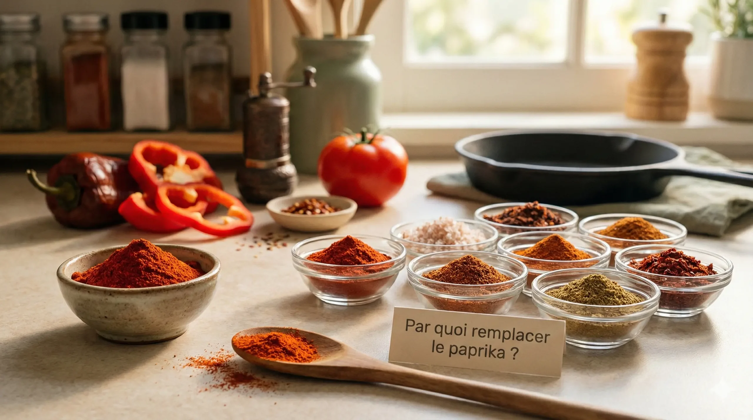 par quoi remplacer le paprika