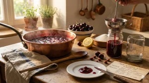 recette confiture de cerises de grand-mère